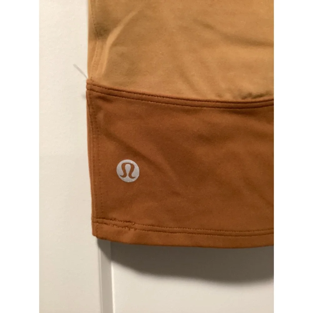 Lululemon Align Asymmetrical Bra Light Support A/B Cup Brown Tan‎ Size 0 LW1CZ7S